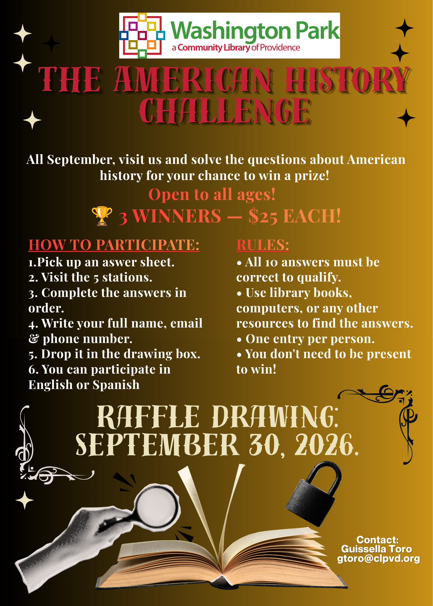 THE AMERICAN HISTORY CHALLENGE