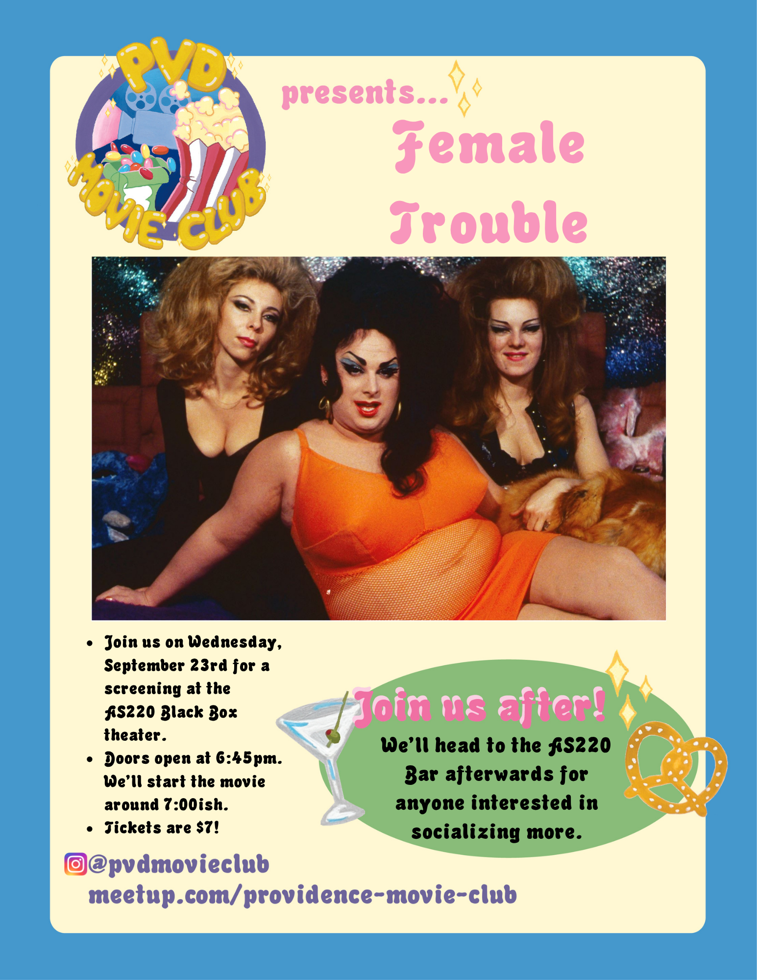 PVD Movie Club presents: Female Trouble