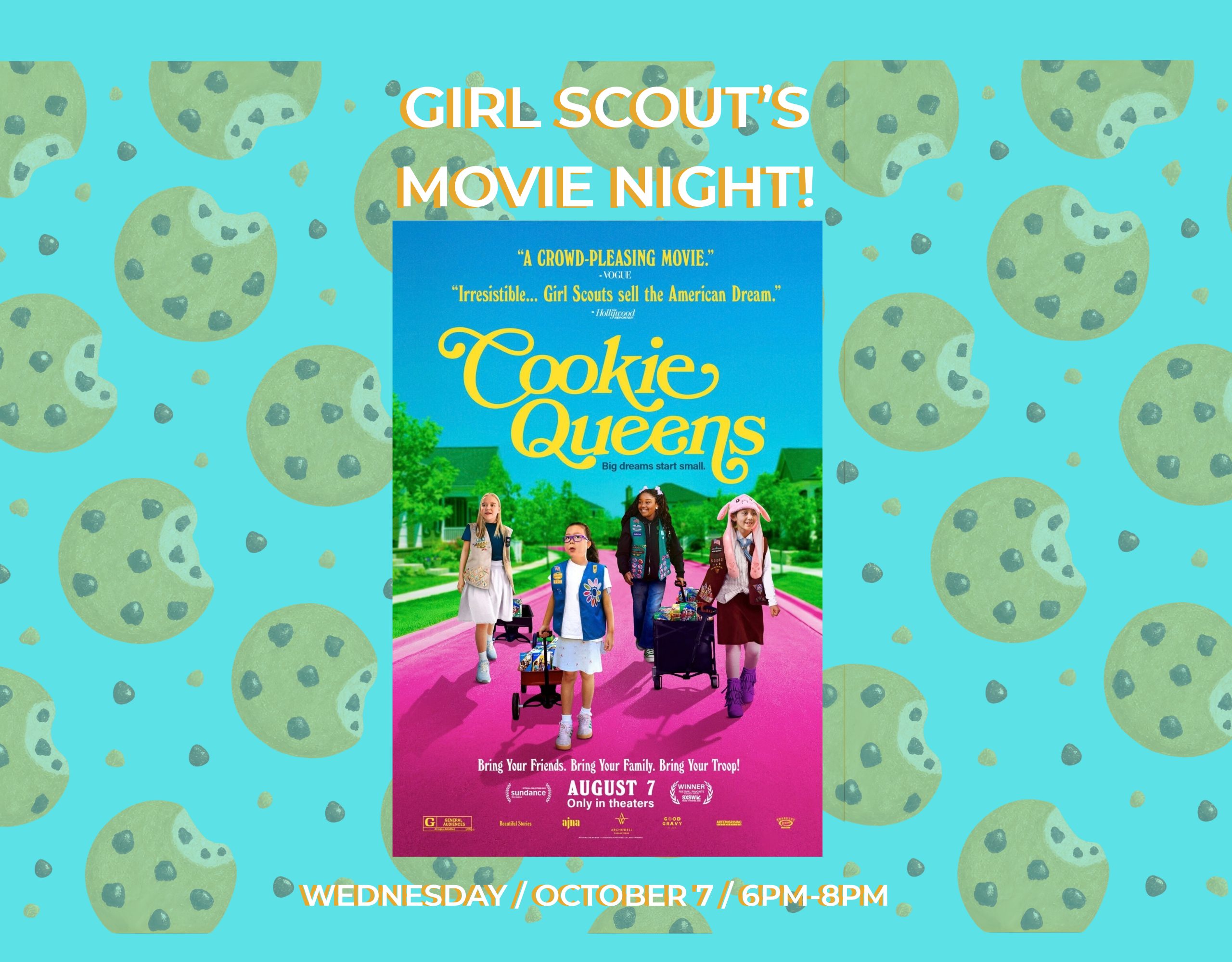 Cookie Queens: Girl Scout Movie Night