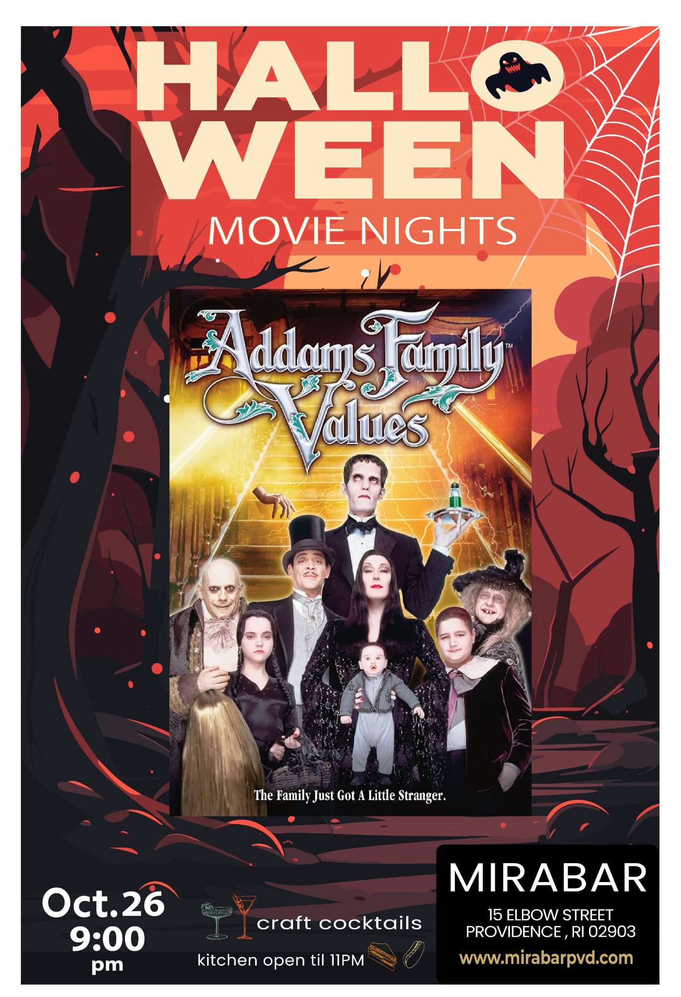 Halloween Movie Nights: Addams Family Values