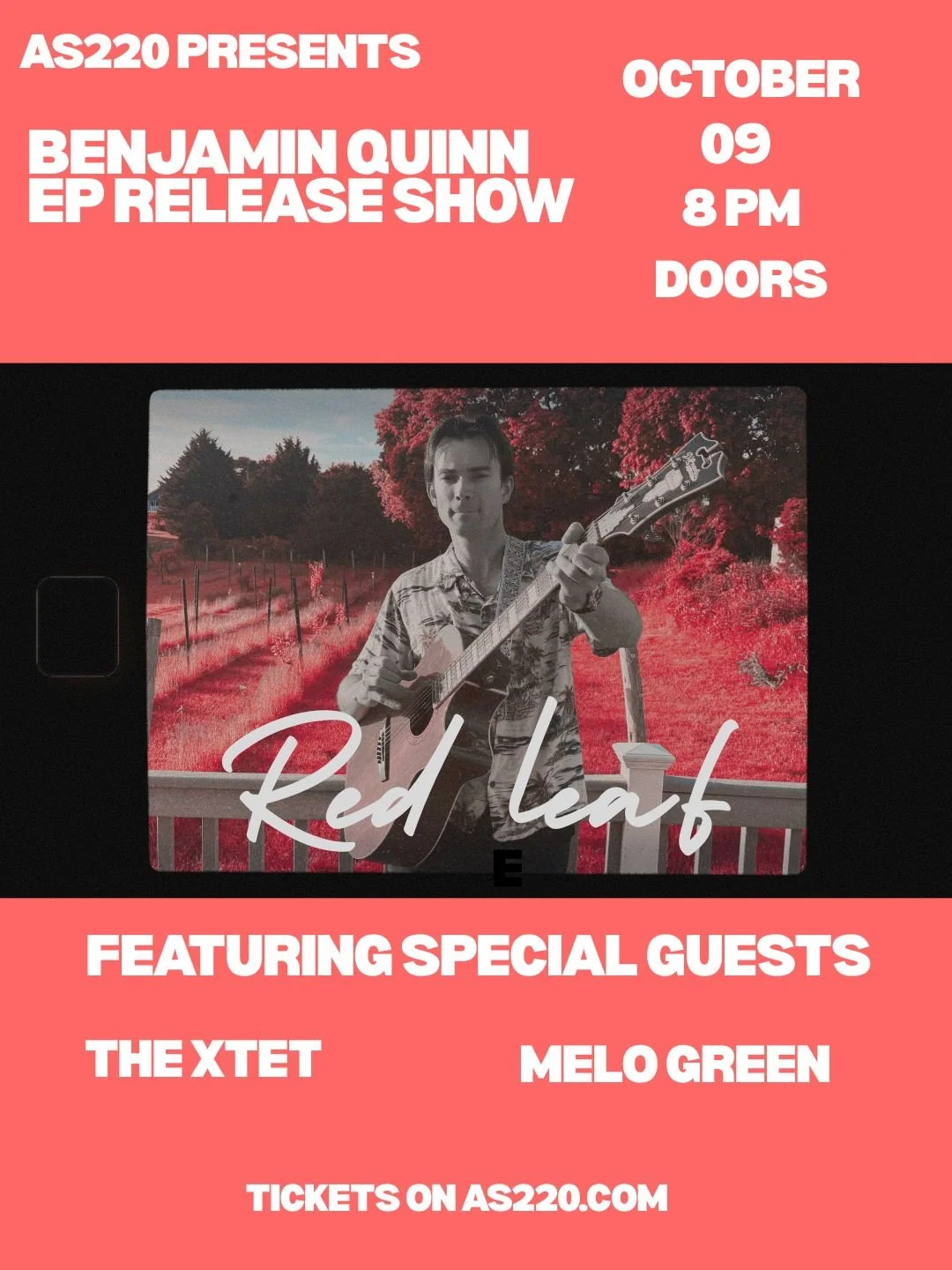 Benjamin Quinn – EP Release show!