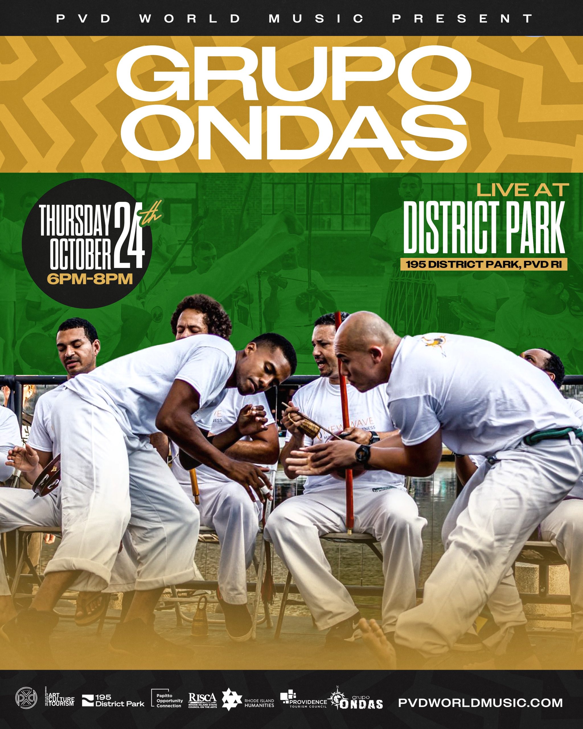 Grupo Ondas live at 195 District Park