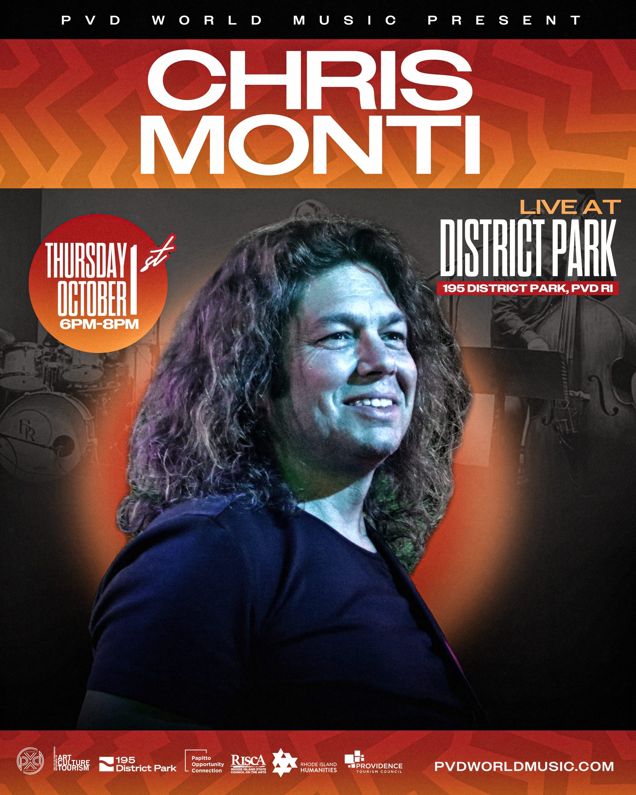 Chris Monti Band live at 195 District Park