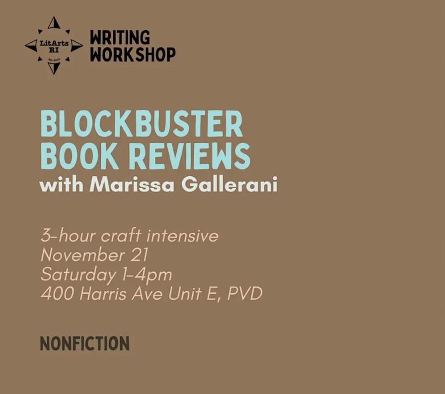Blockbuster Book Reviews