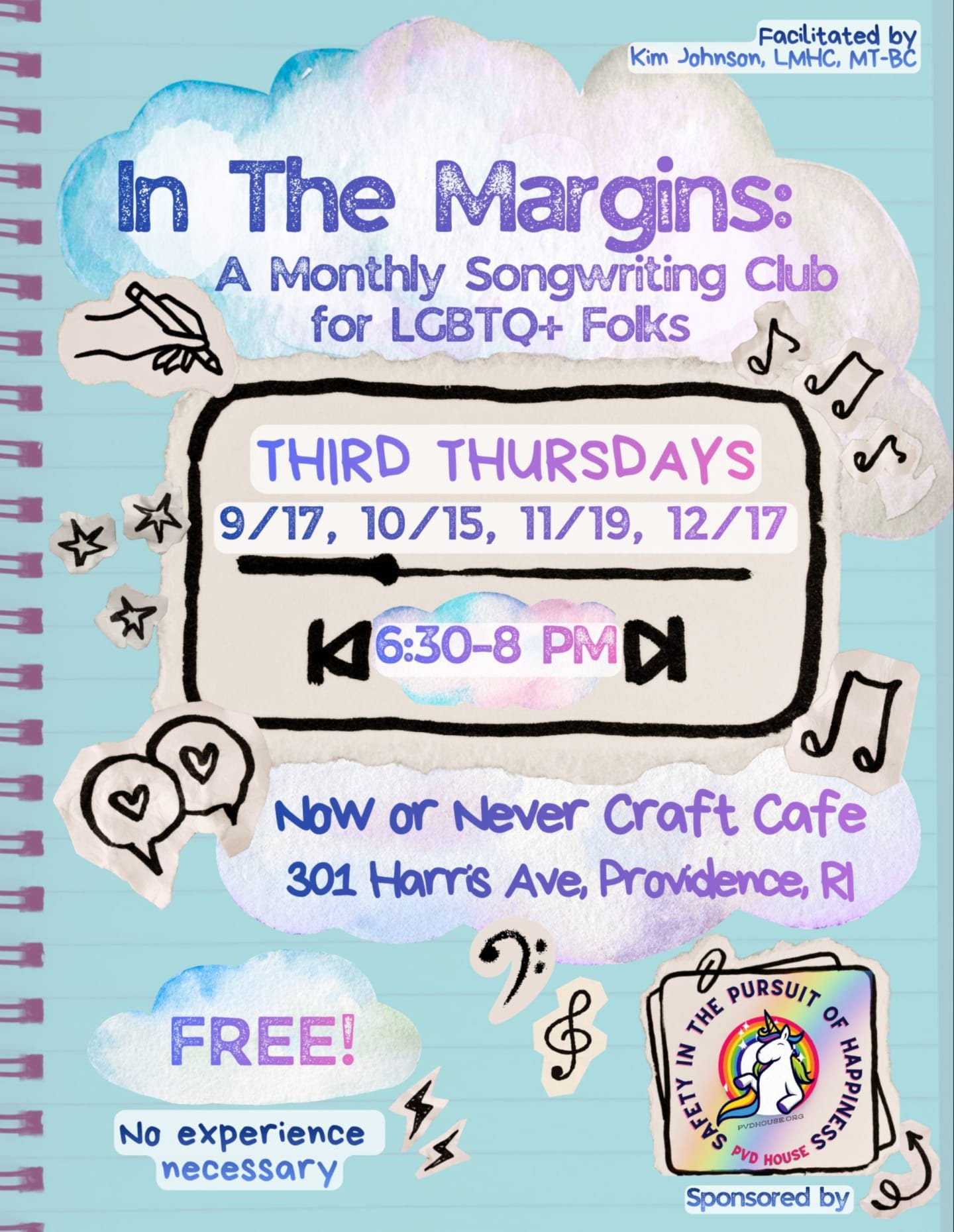 In the Margins: LGBTQ+ Songwriting Club