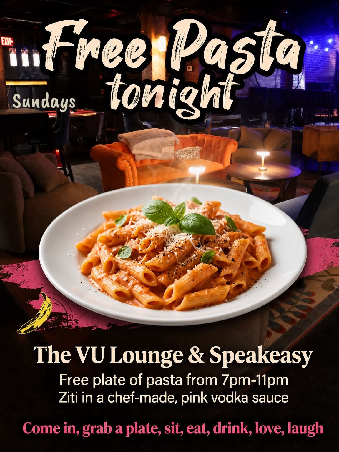 Free Pasta Sundays
