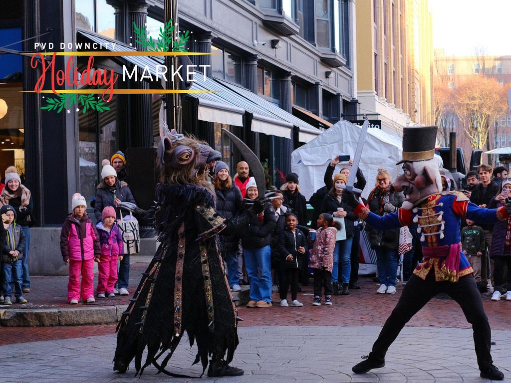 Ballet RI’s The Nutcracker Character Stroll & Dance Demo at PVD Downcity Holiday Market